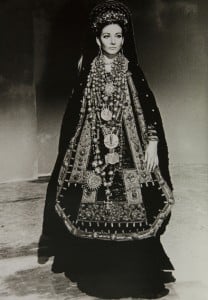 Maria Callas dans Médée, film de Pasolini, 1972. Photo Mario Tursi.