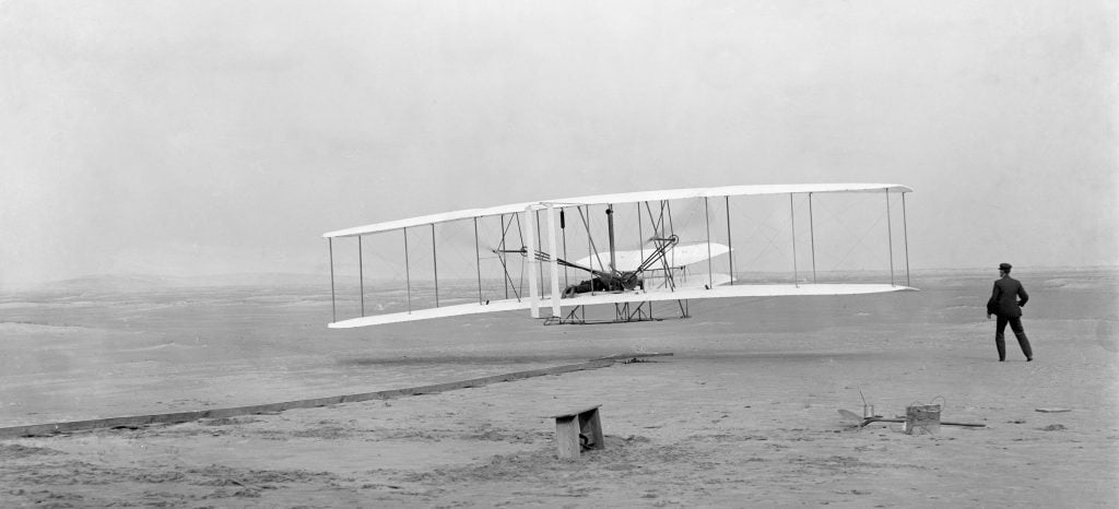 Wright flyer, les frères Wright, 1903