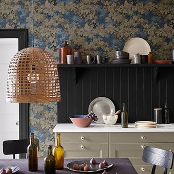 Vine Wallpaper Verde Little Greene