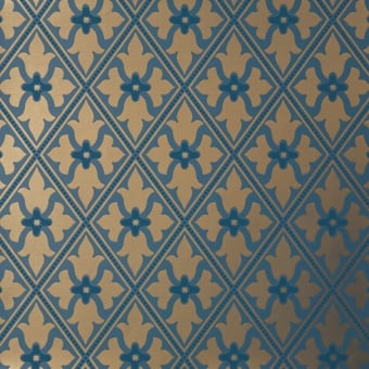 Bayham Abbey Wallpaper Spanish Gold Little Greene