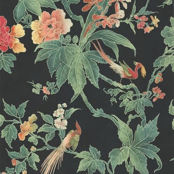 Paradise Wallpaper Blue Little Greene
