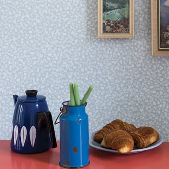 Blostma Wallpaper Rose poudré Farrow and Ball