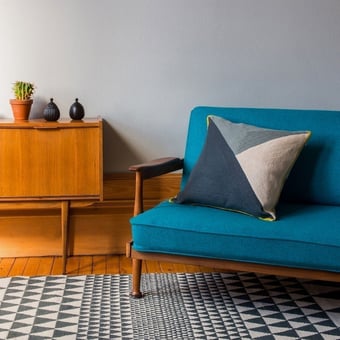 Albert Cushion Slate/Pewter Niki Jones