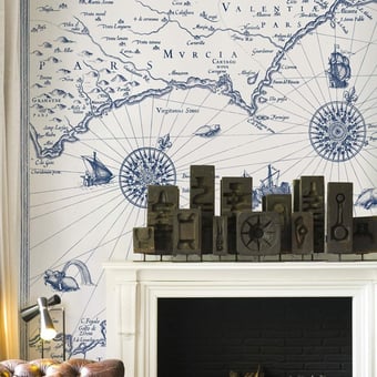Carte Marin Panel Marine Tres Tintas Barcelona