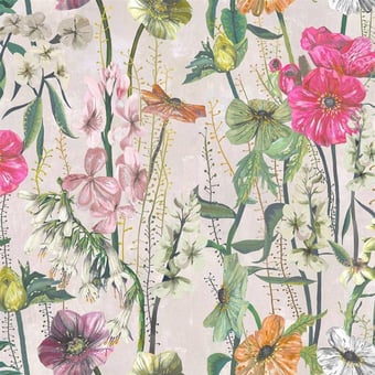 Masson Fabric Fuchsia Designers Guild