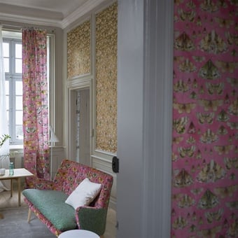 Issoria Wallpaper Pearl Designers Guild