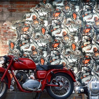 Carambolage Wallpaper Terre Jean Paul Gaultier