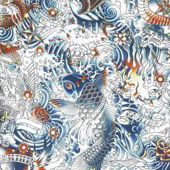 Papel pintado Irésumi Multico Jean Paul Gaultier
