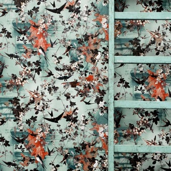 Papel pintado Hirondelle Printemps Jean Paul Gaultier