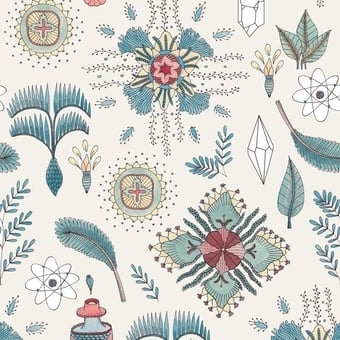 Papier peint Micro Cosmos Azul Coordonné