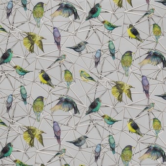 Tessuto Aviary Yellow/Soft Grey Osborne and Little