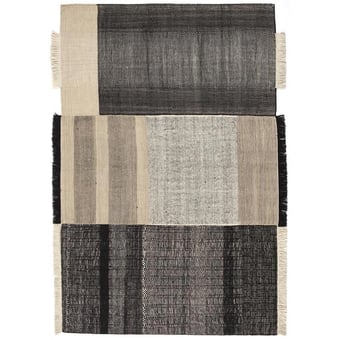 Alfombras Tres Black 170x240cm Nanimarquina