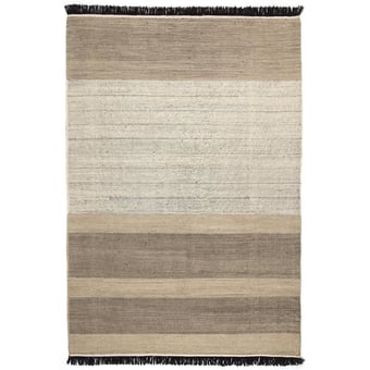 Tappeti Stripes Black 170x240 cm Nanimarquina