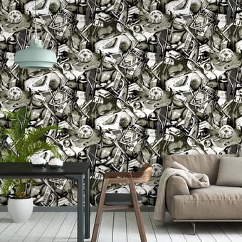 César Wallpaper Argent Jean Paul Gaultier