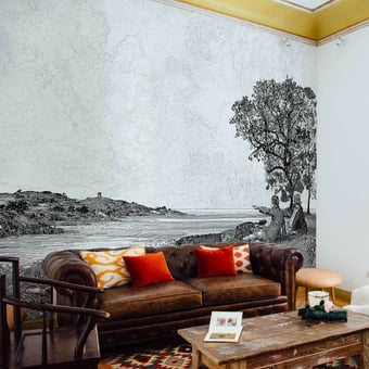 Orizzonte Panel Noir/Blanc Coordonné