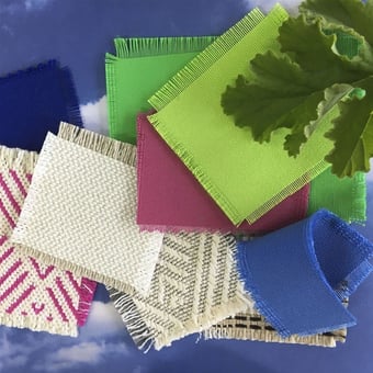 Lovina Outdoor Fabric Magenta Designers Guild