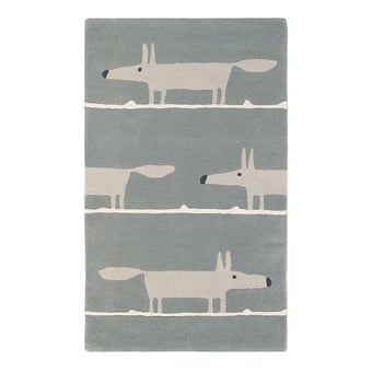 Alfombras Mr Fox Silver 90x150cm Scion