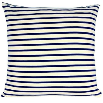 Coussin Marinière Laque/Ecru Jean Paul Gaultier