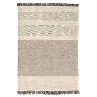 Tres Stripes Pearl Rug 170x240 cm Nanimarquina