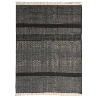 Tapis Tres Texture Black 170x240 cm Nanimarquina