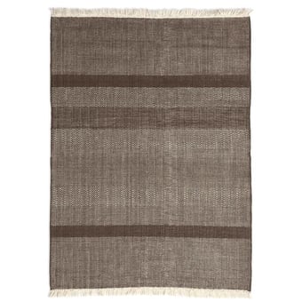 Tres Texture Chocolate Rug 170x240 cm Nanimarquina