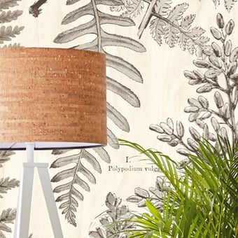 Panoramatapete Botanical Beige/Sand/Black Eijffinger