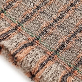 Tappeti GL Checks Terracotta 180x240 cm Gan Rugs