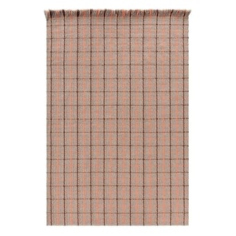 Garden Layers Tartan Terracotta Rug 200x300 cm Gan Rugs