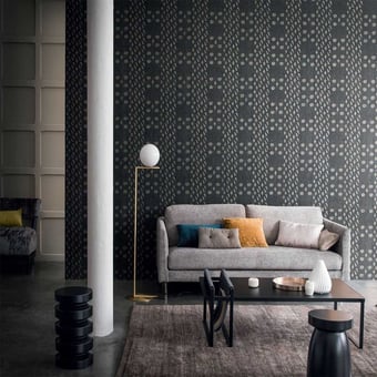 Carta da parati Bronze Gris Casamance