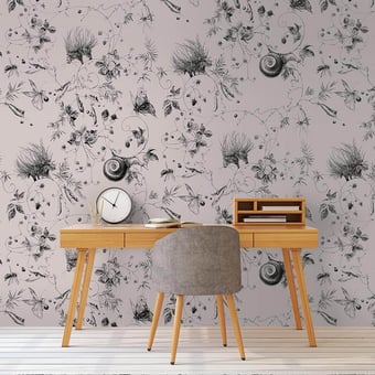 Jardin Wallpaper Gris/Taupe Edmond Petit