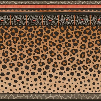 Borde Zulu Marron/Noir Cole and Son