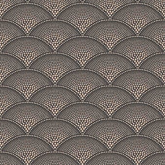 Carta da parati Feather Fan Charcoal/Bronze Cole and Son