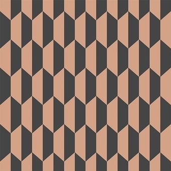 Carta da parati Petite Tile Powder blue Cole and Son