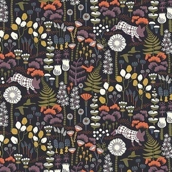 Carta da parati Hoppmosse Multi/Blanc Borastapeter