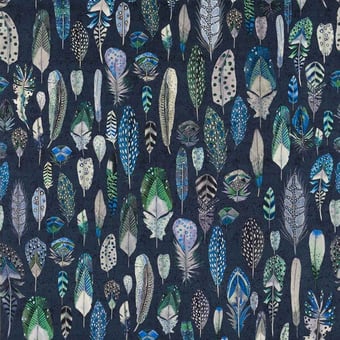 Quill Velvet Cobalt Designers Guild