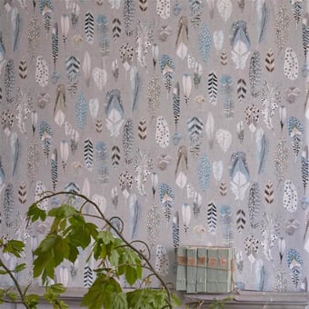 Quill Wallpaper Cobalt Designers Guild