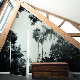 Palermo Black and white Panel 240x280 cm - 4 lés Bien Fait