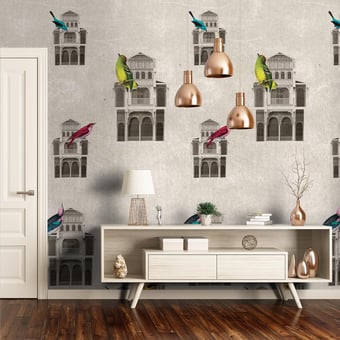 Kathmandu Panel Plumage Tres Tintas Barcelona