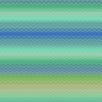 Carta da parati murale Zig Zag Sfumato Azure Missoni Home