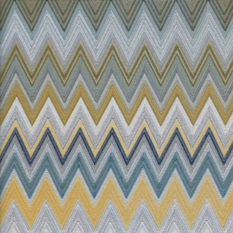 Zig Zag Multicolore Metallic Wallpaper Multicolore Missoni Home