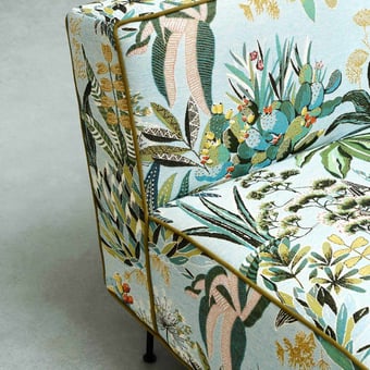 Maquis Fabric Agave Lelièvre