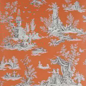 Jardin du Luxembourg Wallpaper Sépia Manuel Canovas