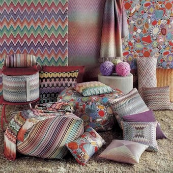 Jarris Fabric Beige Multicolor Missoni Home