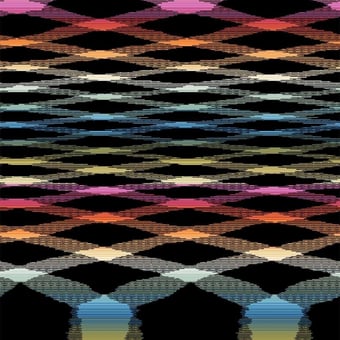 Tela Stoccarda Nero multicolor Missoni Home