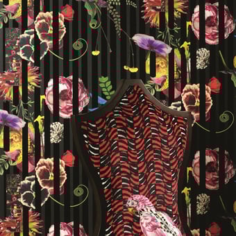 Papel pintado Babylonia Nights Soft Crépuscule Christian Lacroix