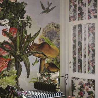 Papel pintado mural panorámico Jardin Des Rêves Prisme Christian Lacroix