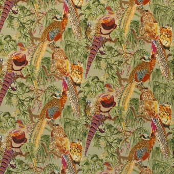 Game Birds Velvet Fig/Multi Mulberry