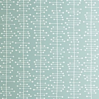 Muscat Small Wallpaper Duck egg blue MissPrint