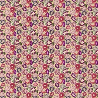 Tessuto Varietes De Gloxinia Violet John Derian