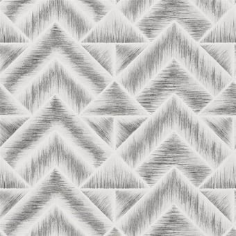 Mandora Wallpaper Graphite Designers Guild